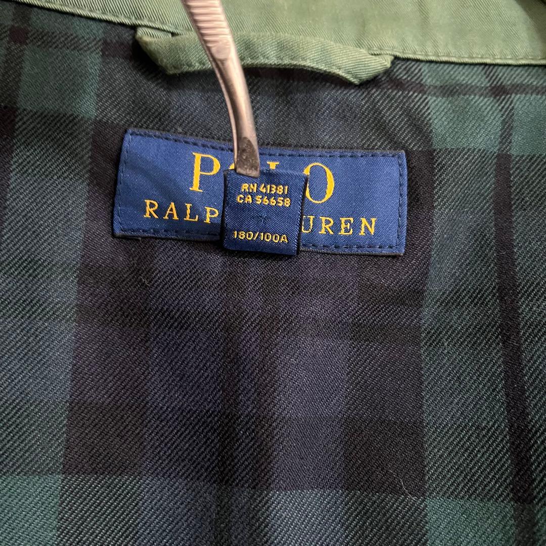 現行 正規品 ポロ ラルフローレン スウィングトップ 緑 アウター グリーン L