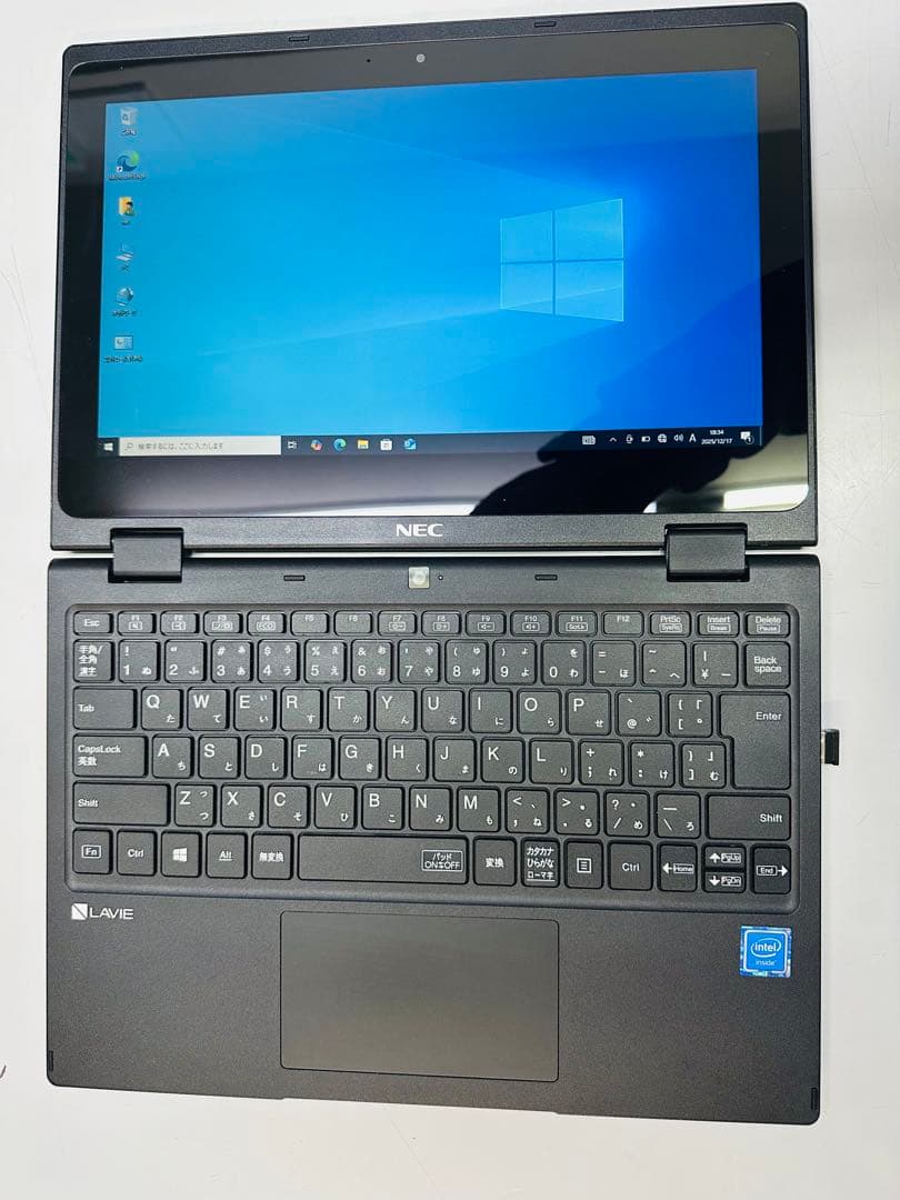 ①NECタッチパネル型2in1ノートパソコンノートPC