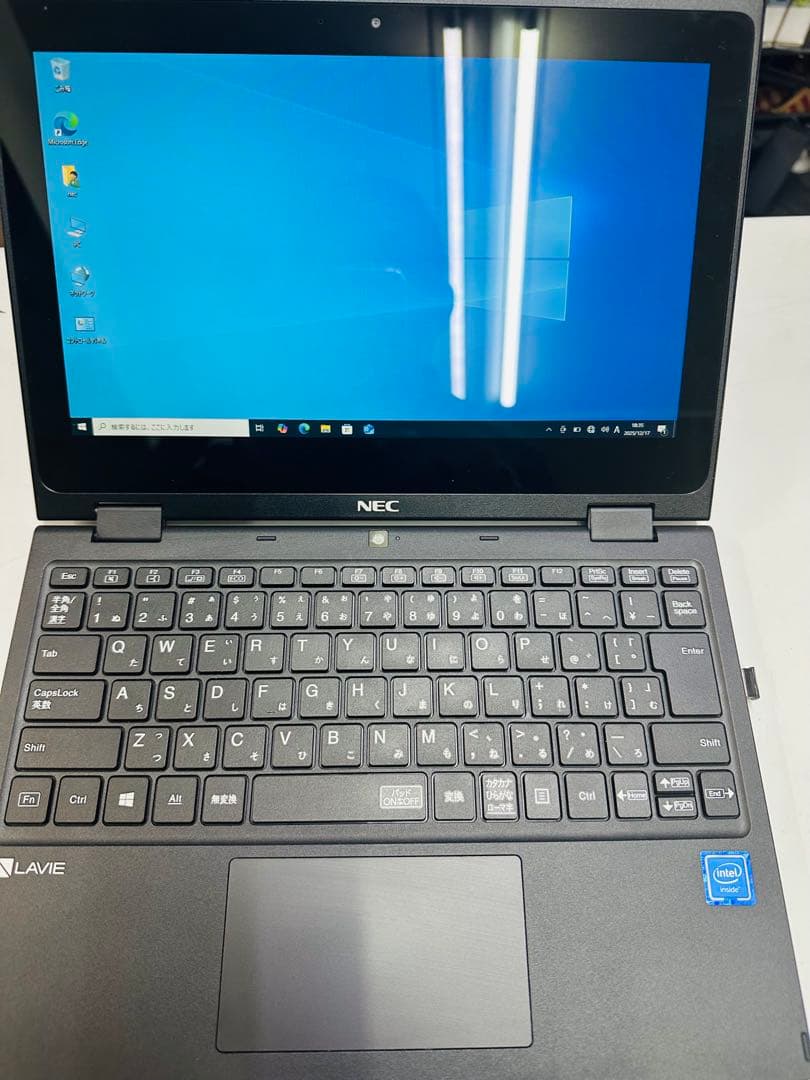 ①NECタッチパネル型2in1ノートパソコンノートPC