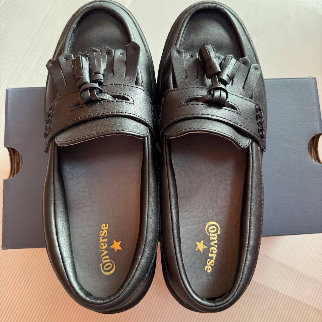 靴 CONVERSE ALL STAR COUPE LOAFER BLACK