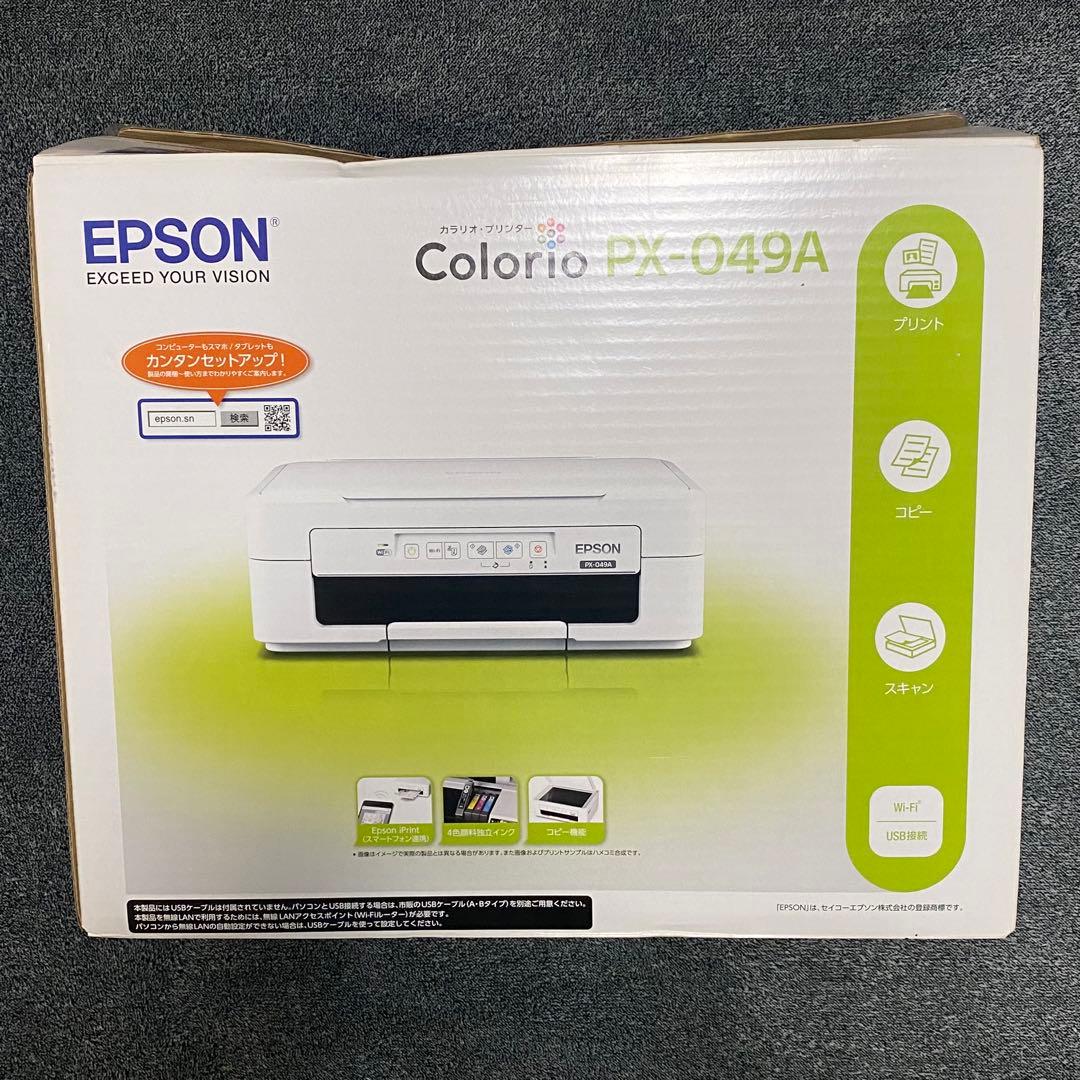 新品 EPSON カラリオ PX-049A インクジェット複合機 プリンター