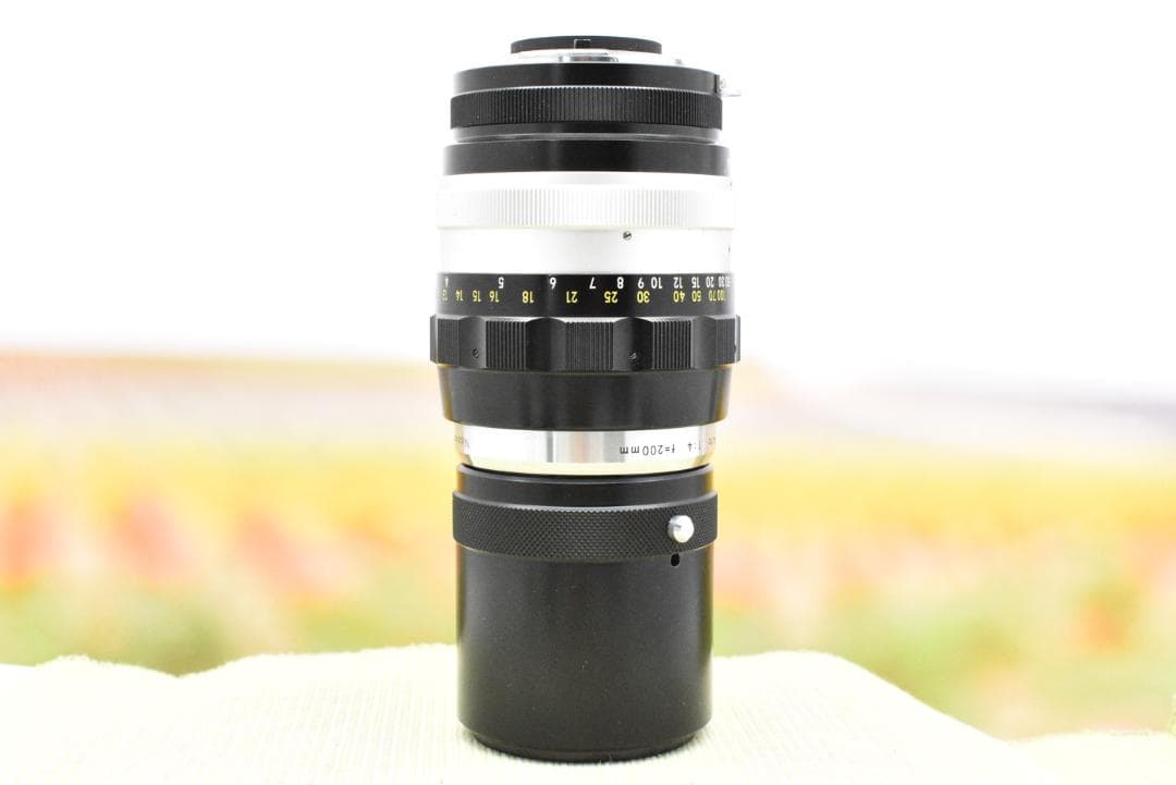 【整備済 初期型】 Nikon NIKKOR-Q Auto 200mm F4