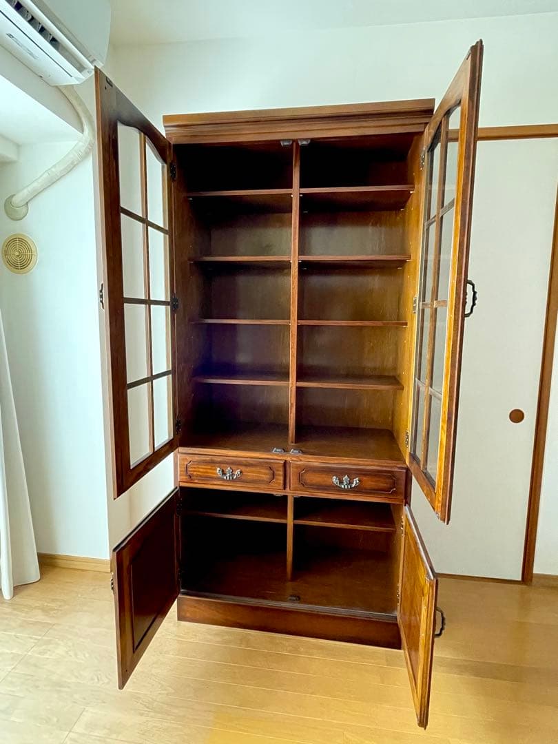 ハイキャビネット（カリモク-コロニアル）