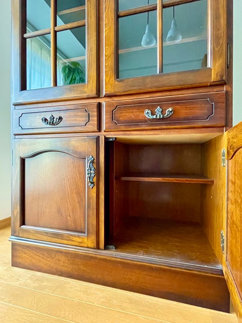 ハイキャビネット（カリモク-コロニアル）