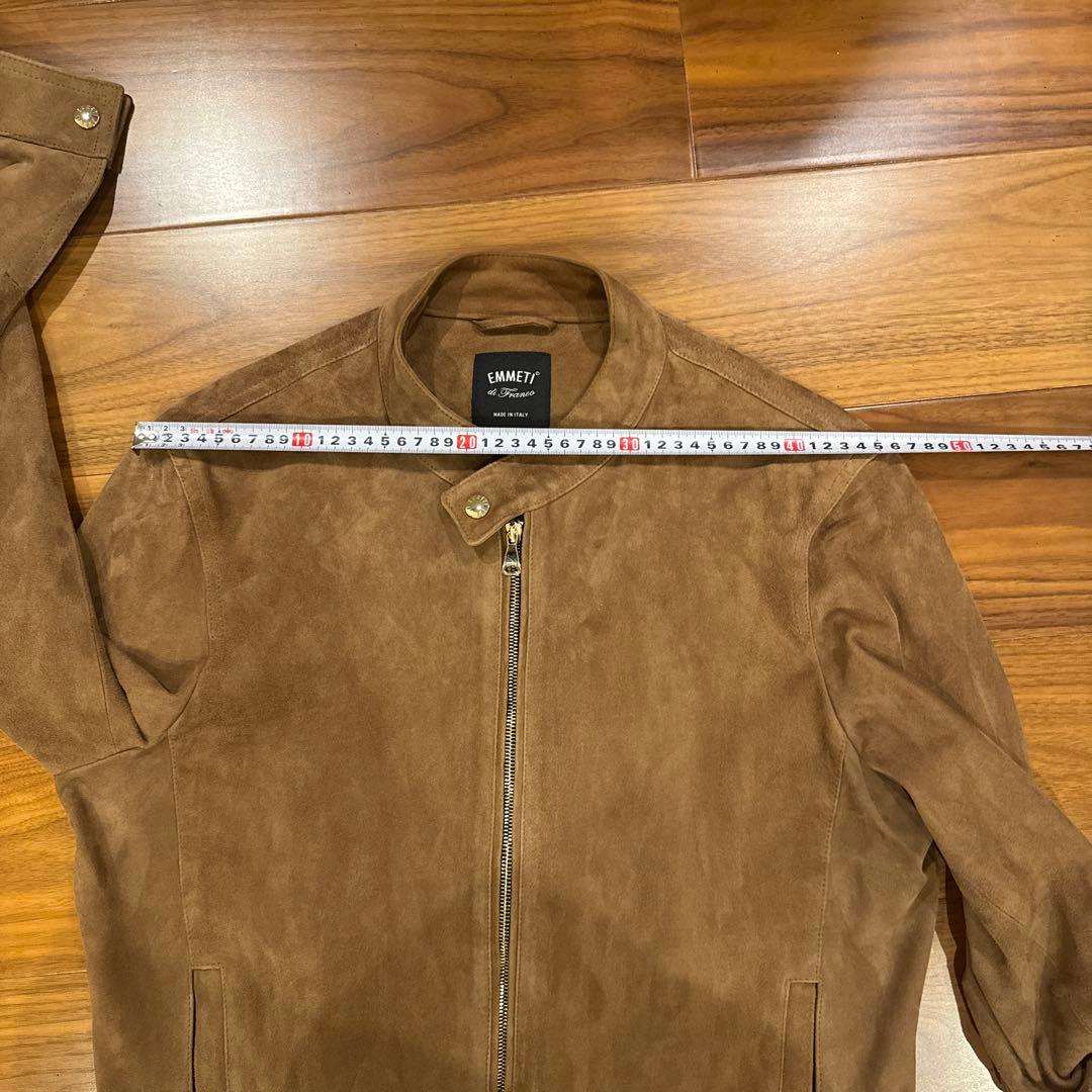EMMETI エンメティ JURI ゴートスキンスエード 50 ブラウン
