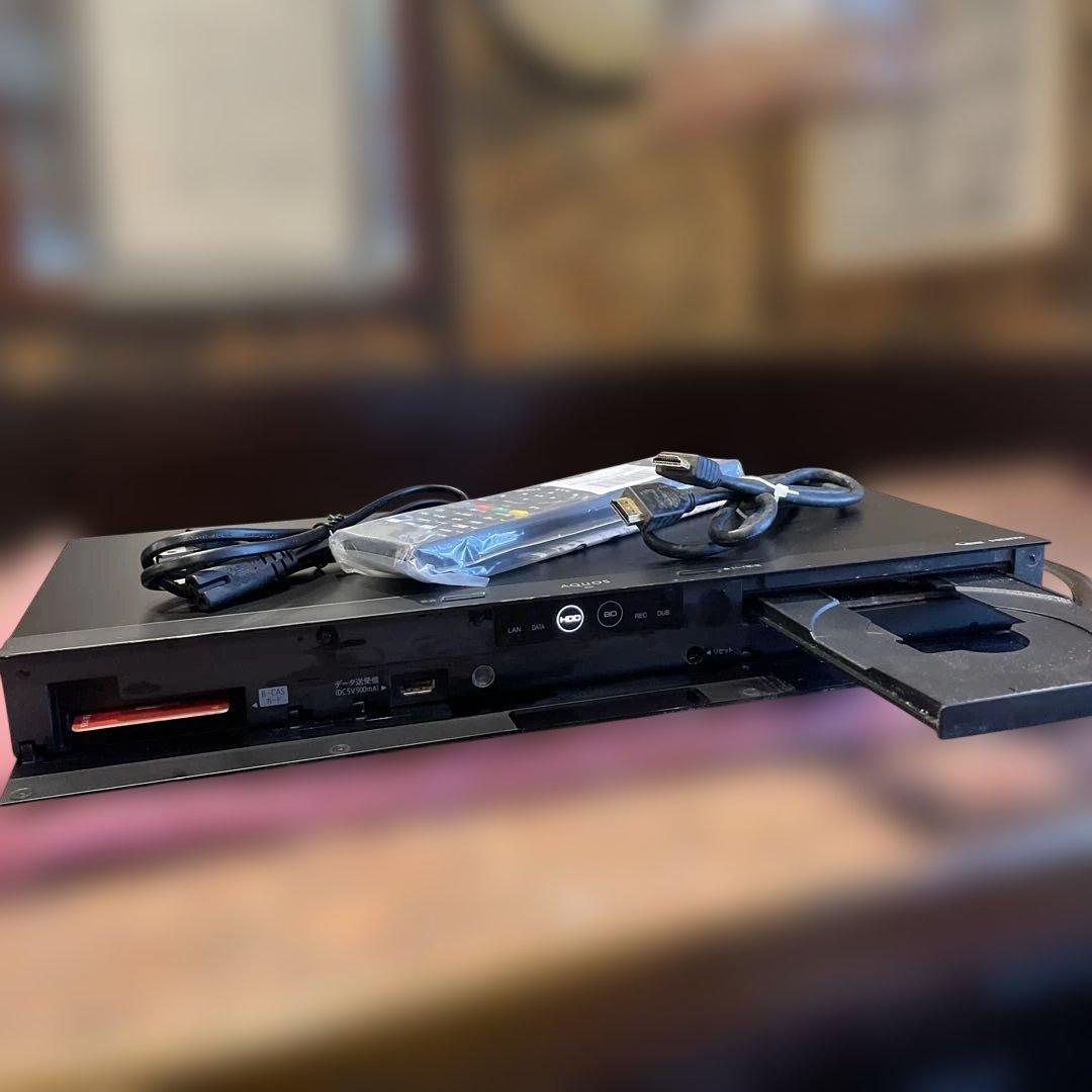 SHARP BD-NS520 12倍録 500GB 新リモ等付フル装備　完動品！