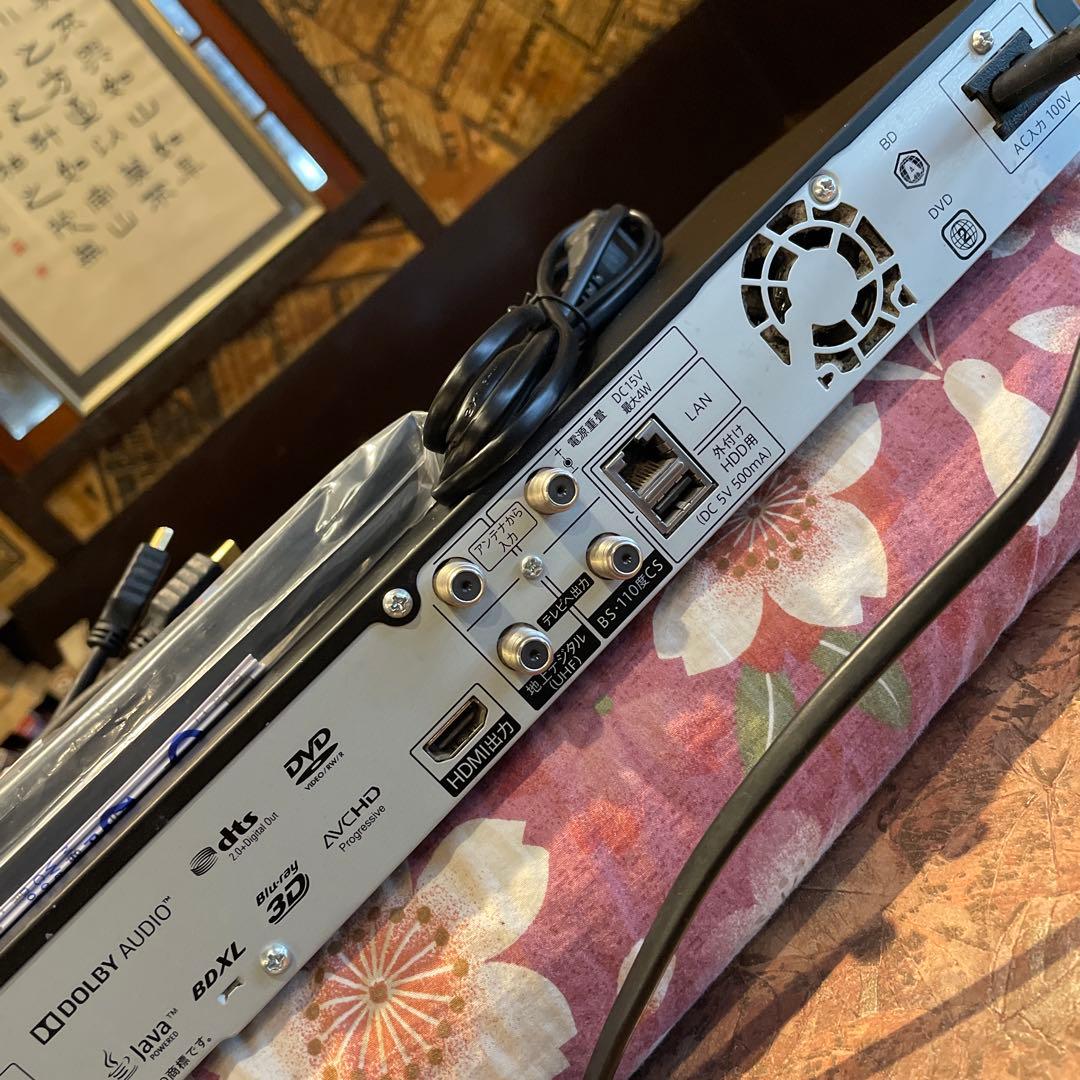 SHARP BD-NS520 12倍録 500GB 新リモ等付フル装備　完動品！