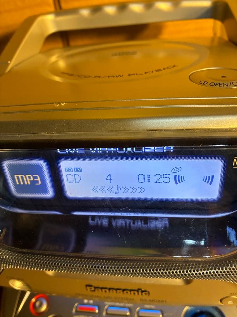 Panasonic RX-MDX61 ポータブルオーディオ