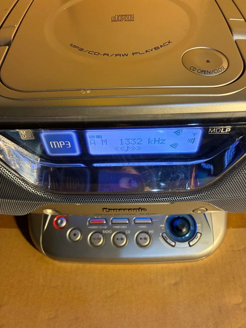 Panasonic RX-MDX61 ポータブルオーディオ