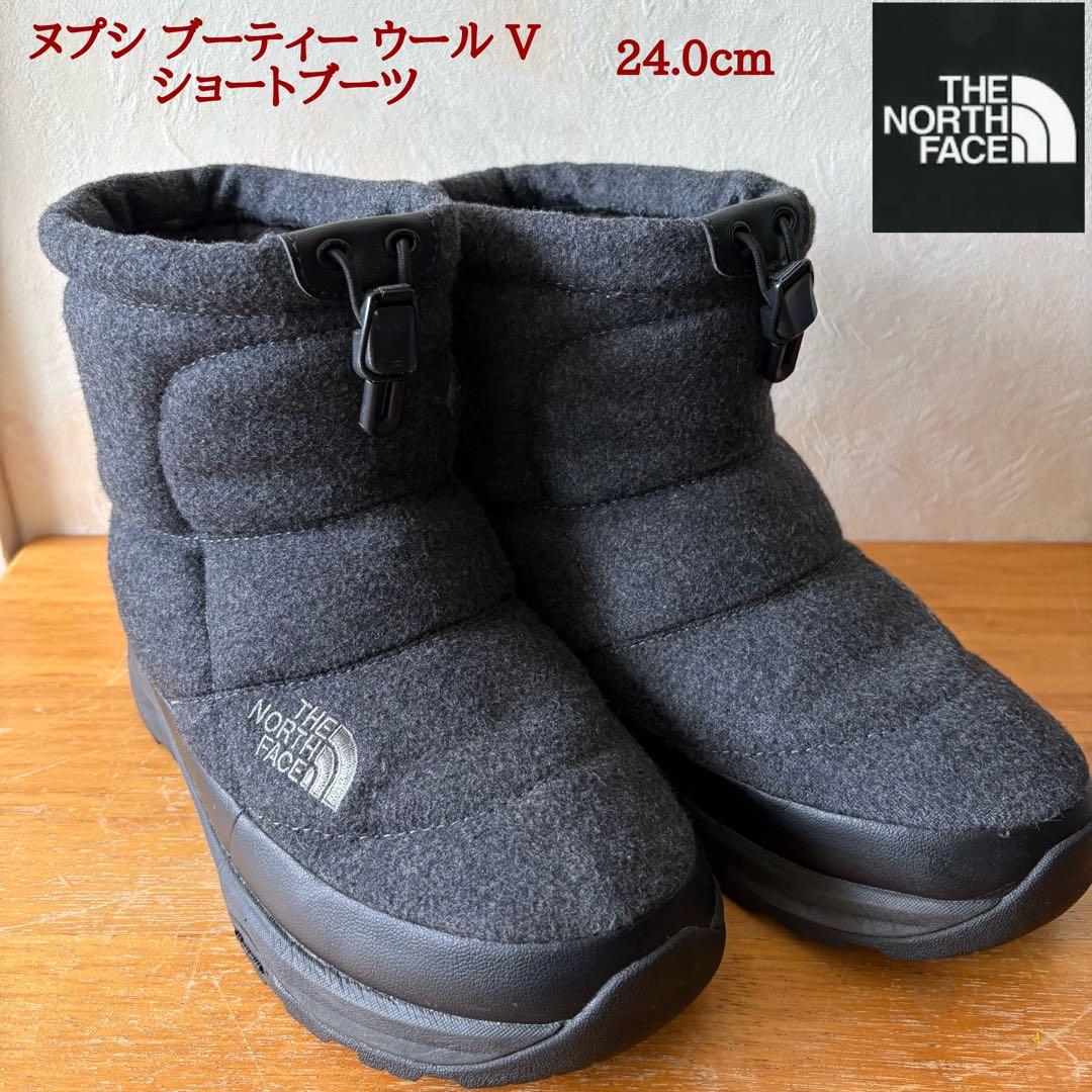 THE NORTH FACE ヌプシ ブーティー ウール V ショートブーツ24
