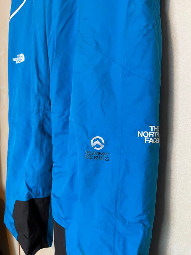 ノースフェイスGORE-TEXスノーボードパンツ サミットシリーズ ブルー