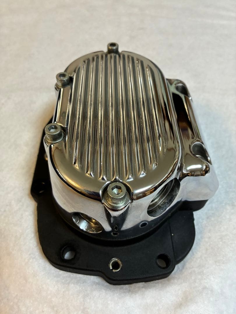 ハーレーダビッドソン　ミッションカバー　クローム仕上げ　1997年式で使用