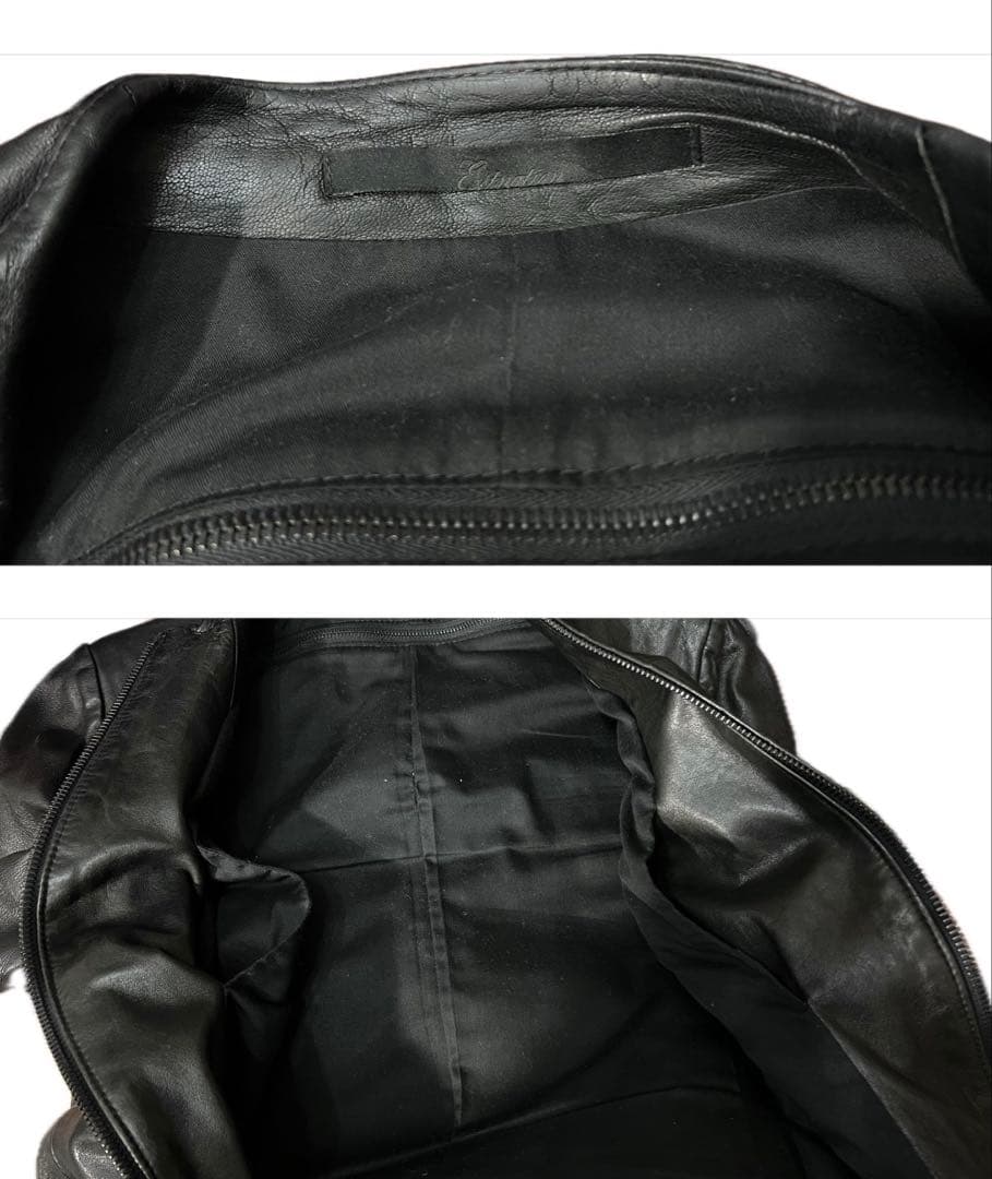 【特価】ESTNATION ダブルジップ シングルライダース ジャケット 48