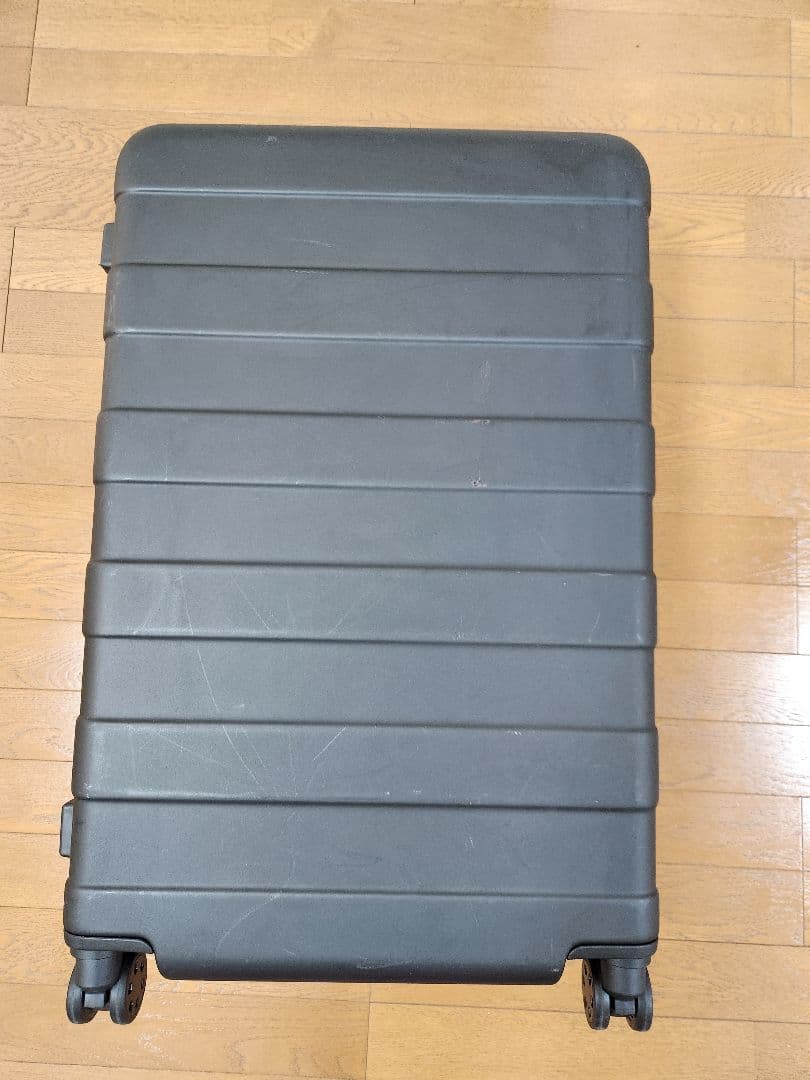 無印良品ハードキャリーケース 75l ブラック