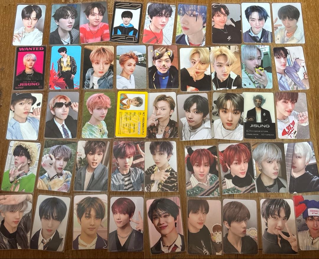 nct nct127 nctdream チソン　ヘチャン　トレカセット