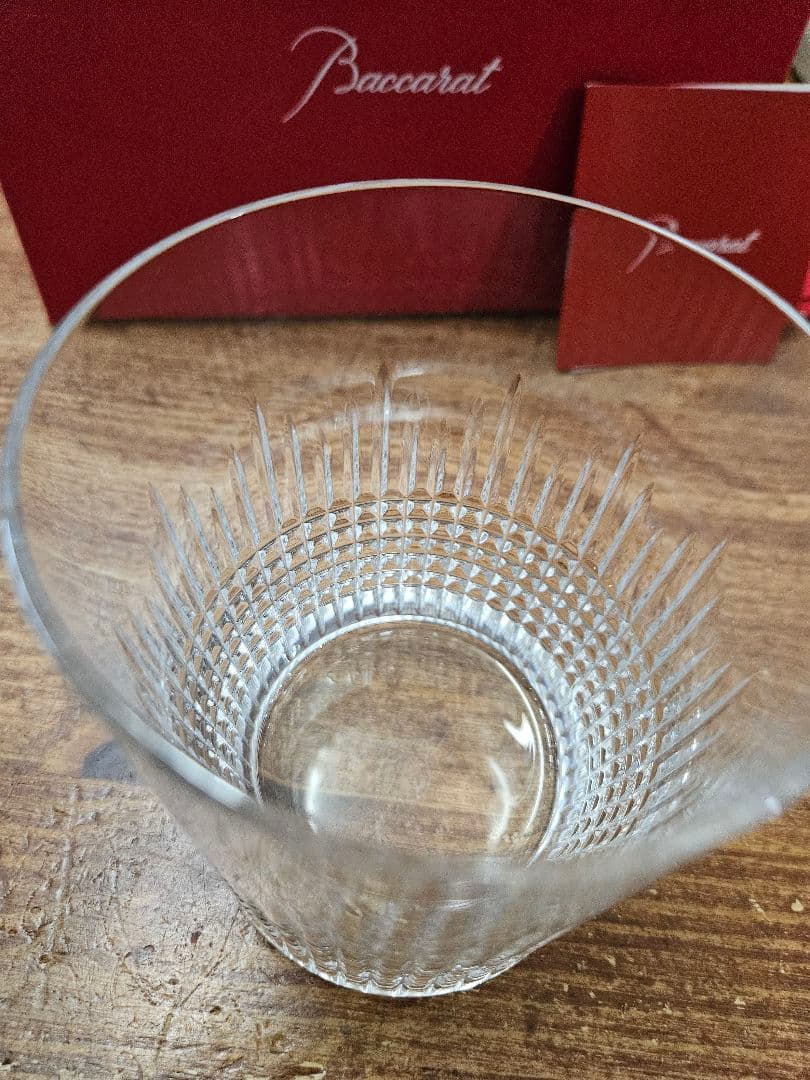 美品 Baccarat バカラ ナンシー タンブラー ロックグラス クリスタル