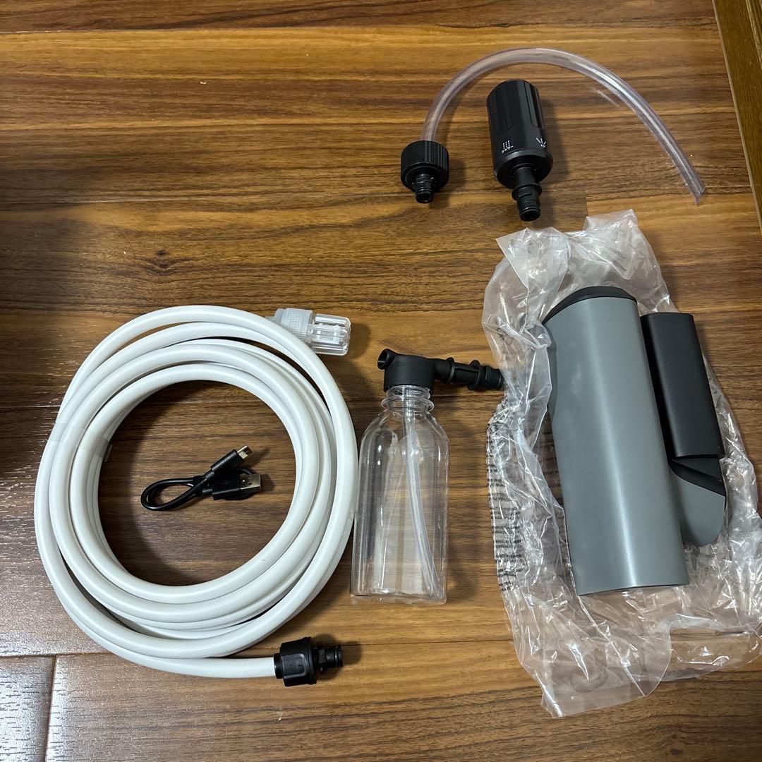 SPICERR スパイサー ポケッタブル高圧洗浄機 品番　SWU-201