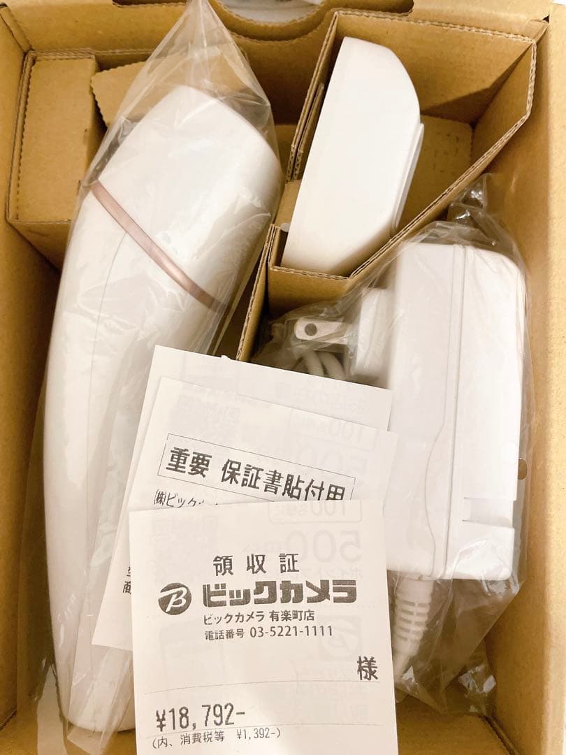 パナソニック光美容器 光エステ ボディ＆フェイス用 ES-WH75