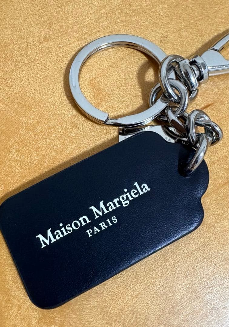 Maison Margiela ⭐︎レザー タグ型 キーホルダー