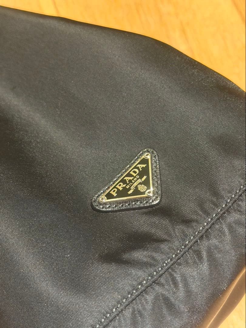 【美品】PRADA ポーチバッグ　巾着バッグ