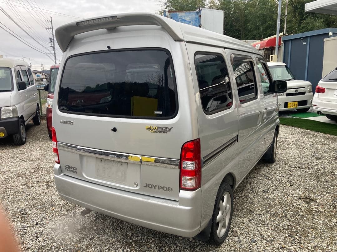 【岐阜】エブリイワゴン ターボ 4WD 現状渡し格安！