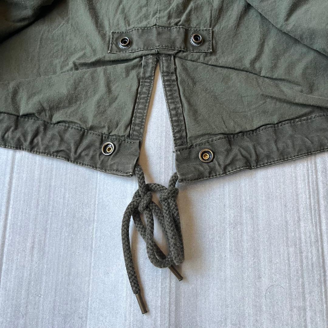 00s OLD GAP モッズコート ミリタリー M-51 肉厚コットン S