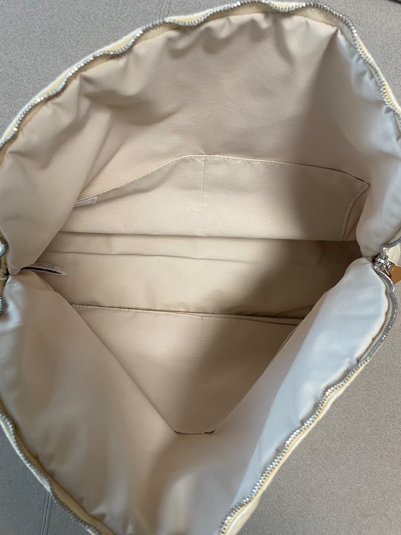 【美品】HERMES ボリードポーチ35 TGM オフホワイト