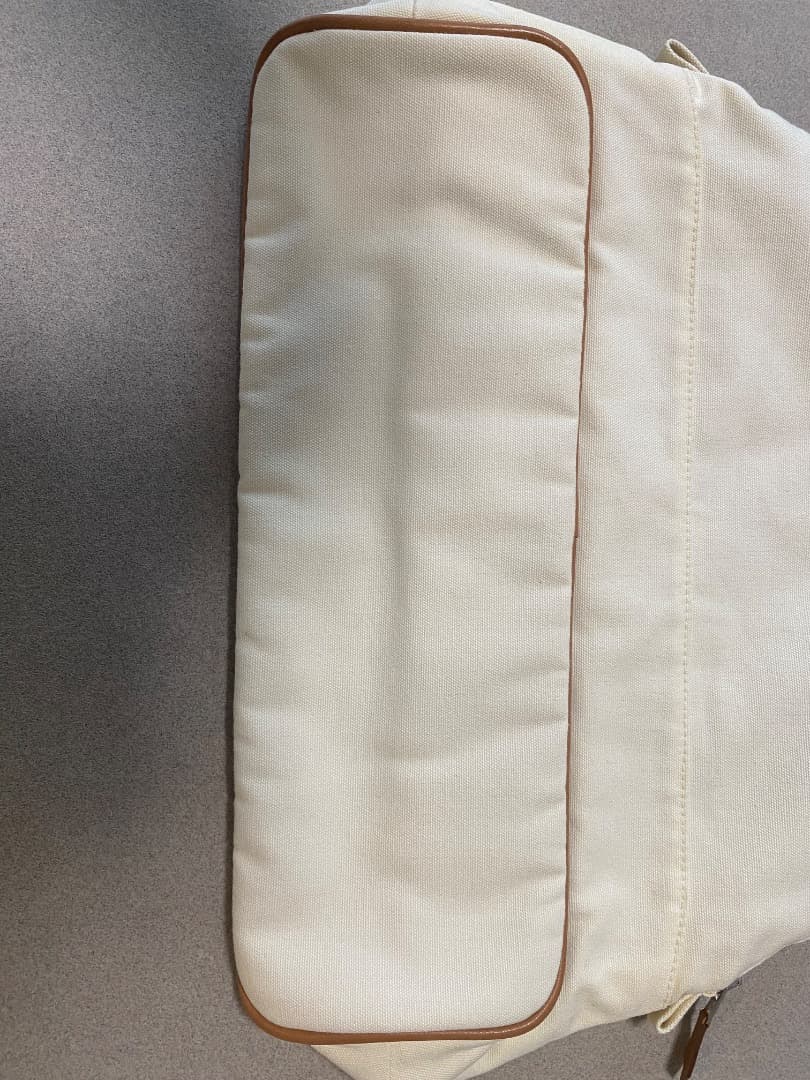 【美品】HERMES ボリードポーチ35 TGM オフホワイト