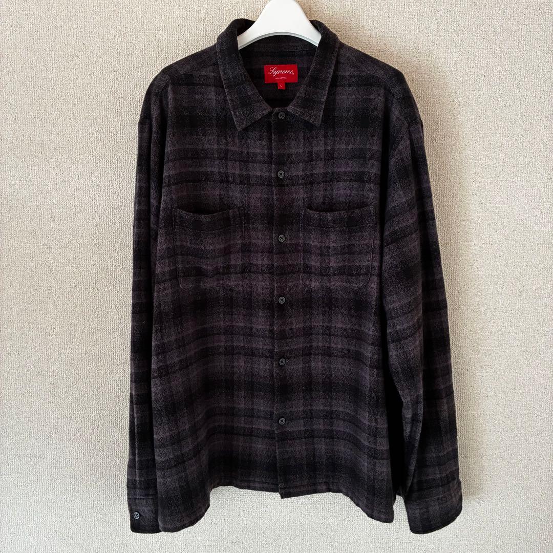 Supreme シュプリーム Plaid Flannel Shirt ブラック