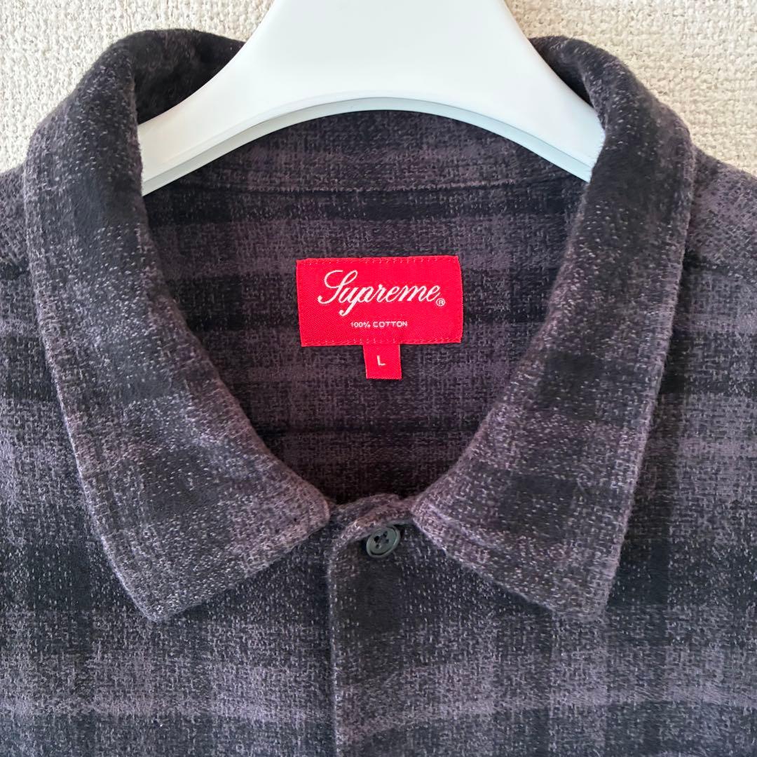 Supreme シュプリーム Plaid Flannel Shirt ブラック