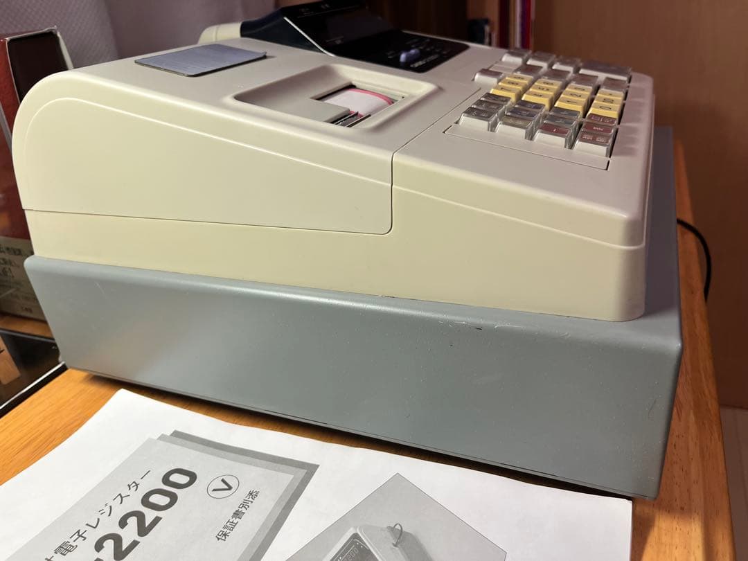 カシオ電子レジスター　CE-2200極美品✨