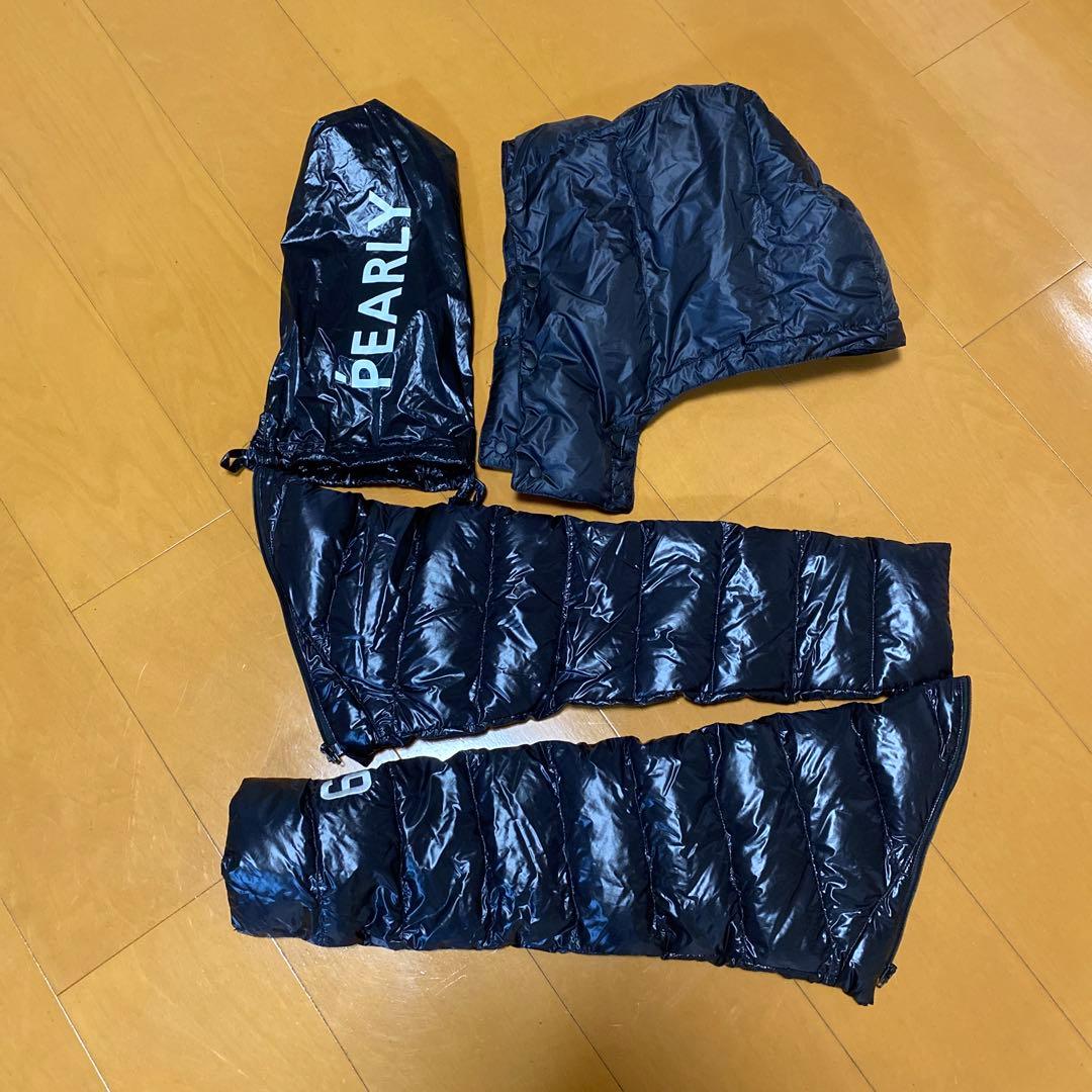 PEARLY GATES ブラックダウンジャケット サイズ1 レディース