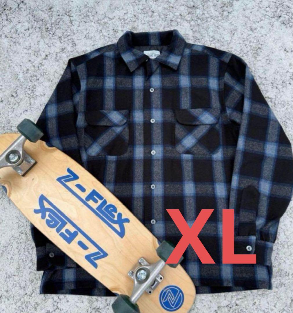 FJ ボードシャツ　XLサイズ　オンブレウール　ペンドルトン