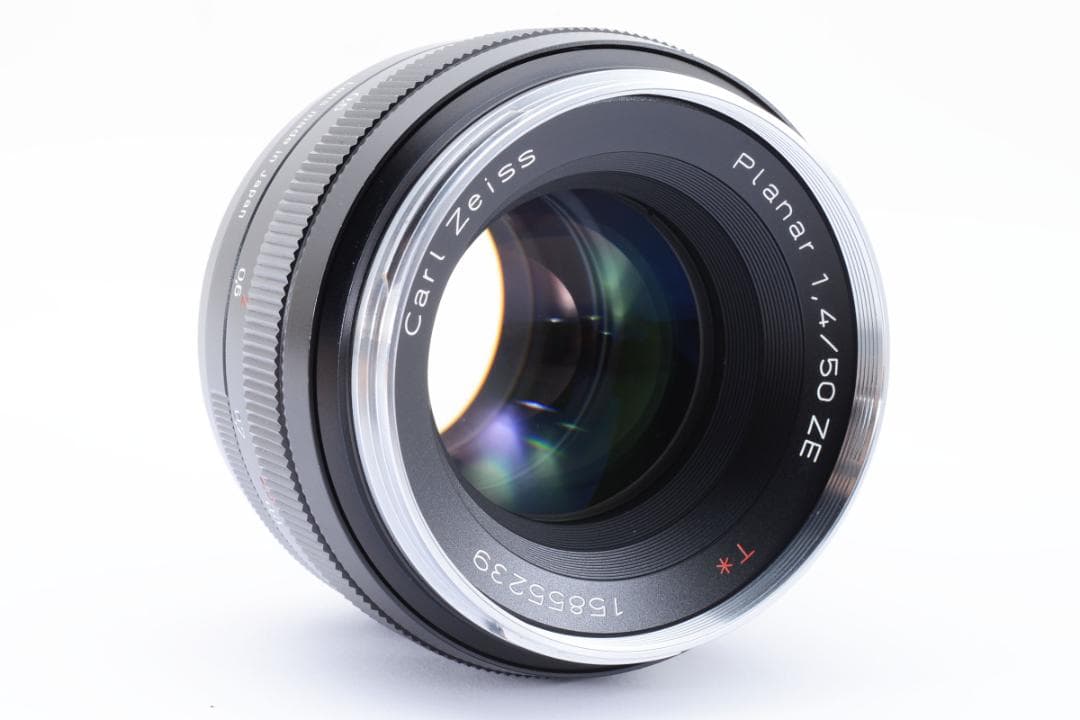 極美品 Carl Zeiss Planar T* 50mm f/1.4 ZE