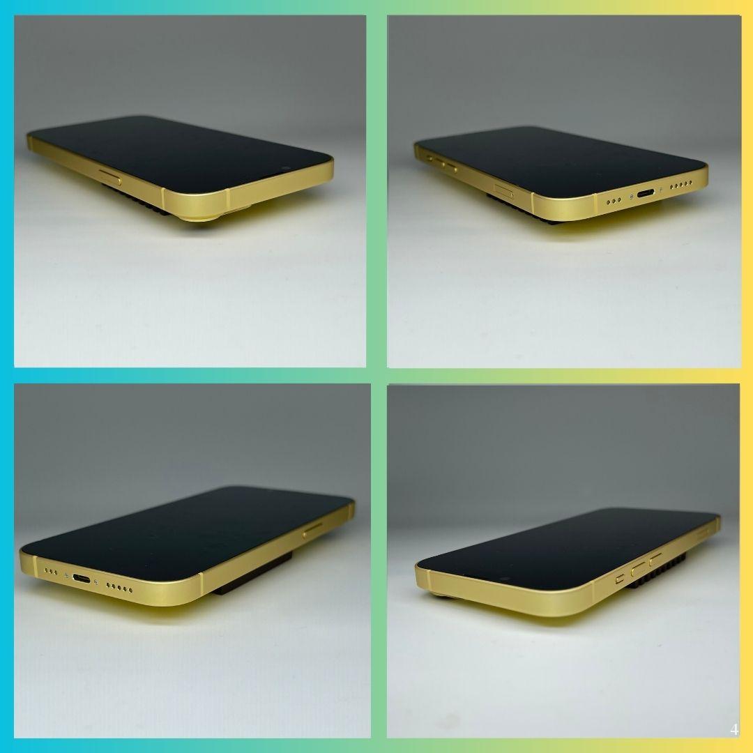 【極上品】iPhone14 128GB　イエロー　バッテリー100％SIMフリー