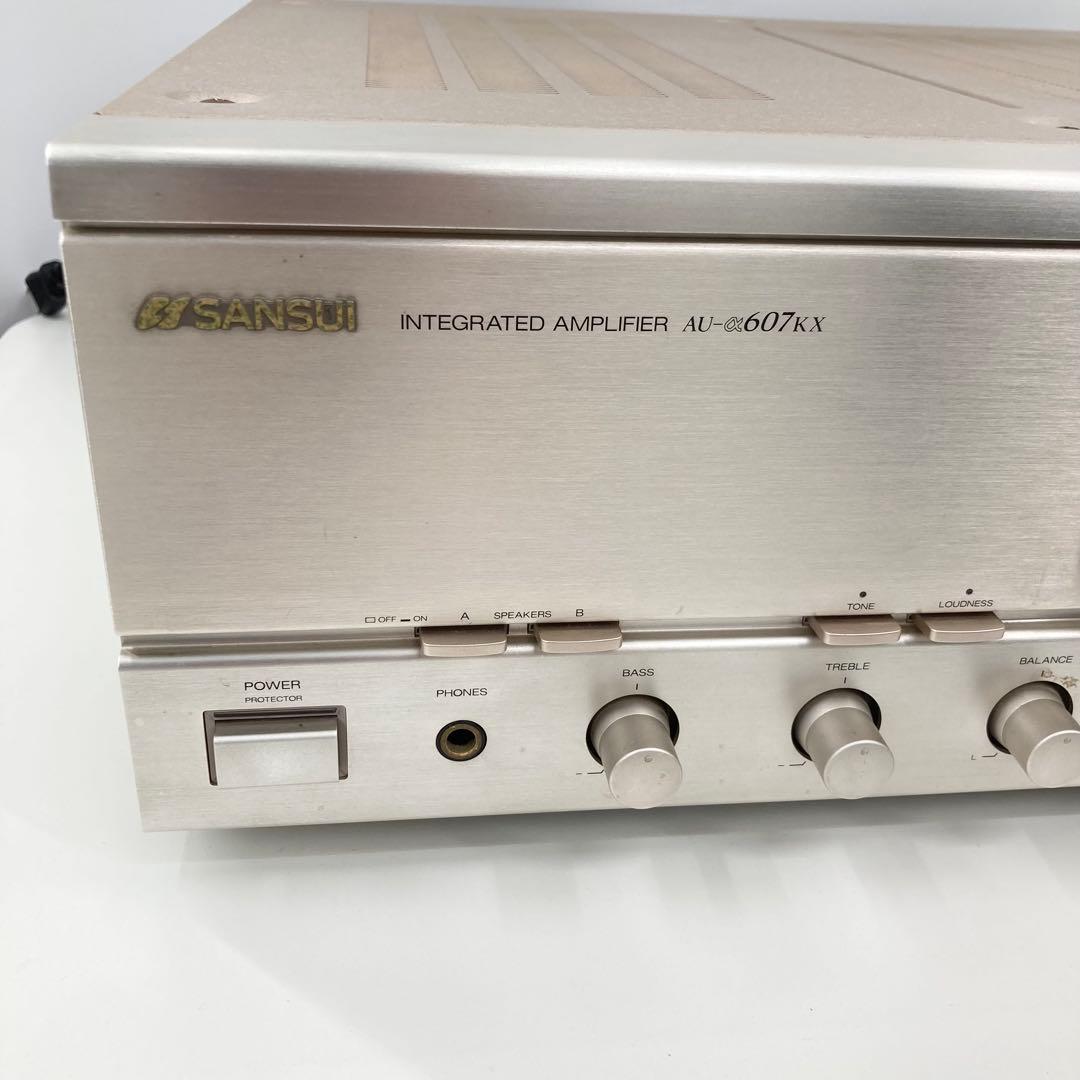 SANSUI サンスイ プリメインアンプ AU-α607KX 音出しOK 現状品