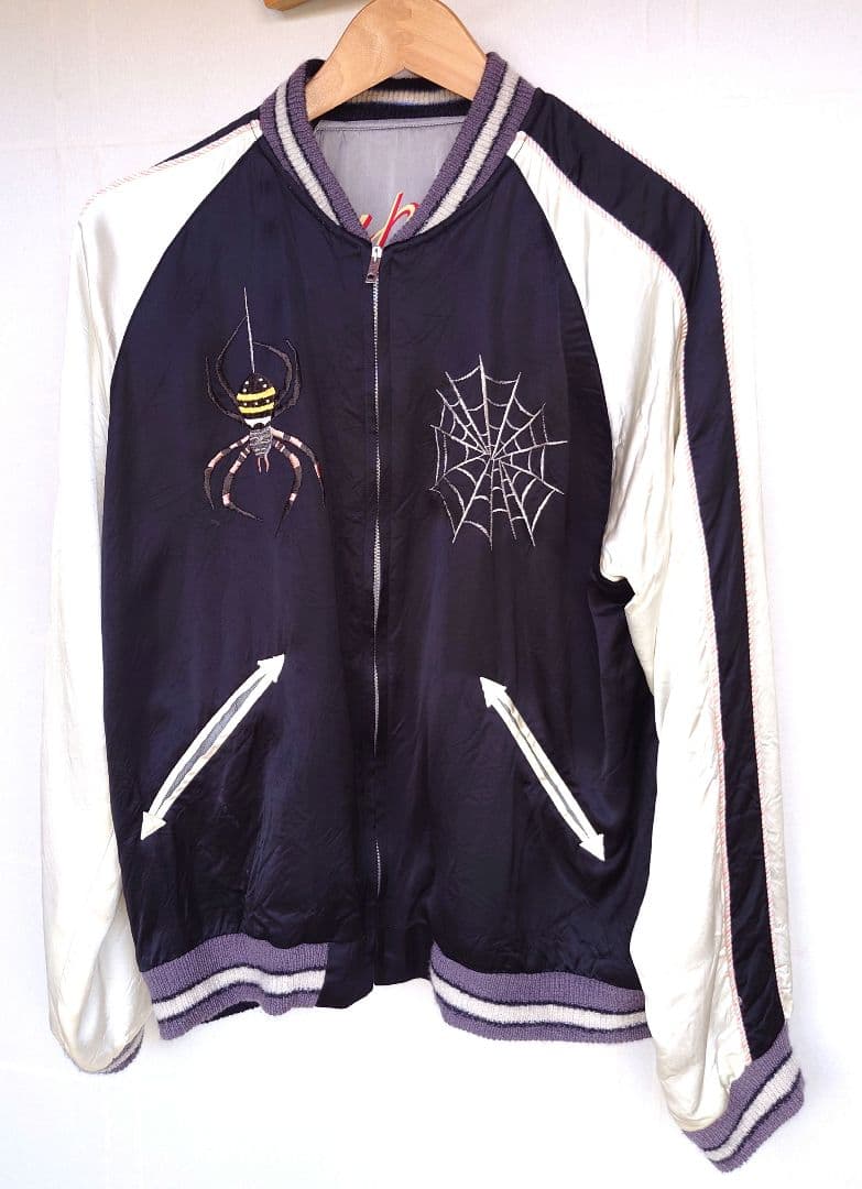 テーラー東洋 スペシャルエディションスカジャン　蜘蛛　Size 大 美品