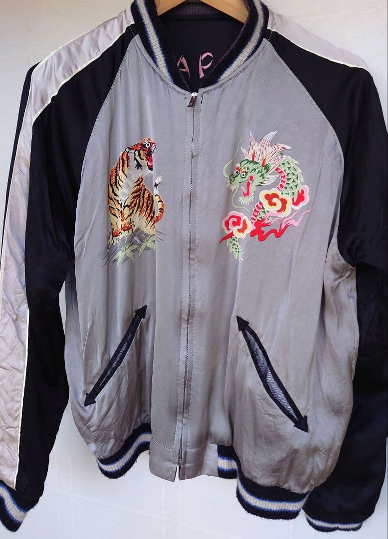 テーラー東洋 スペシャルエディションスカジャン　蜘蛛　Size 大 美品