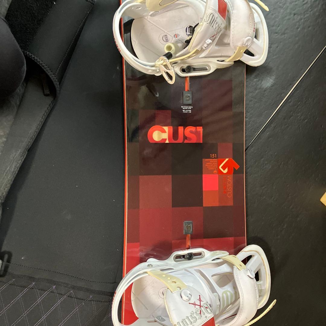 Burton板とビンのセット