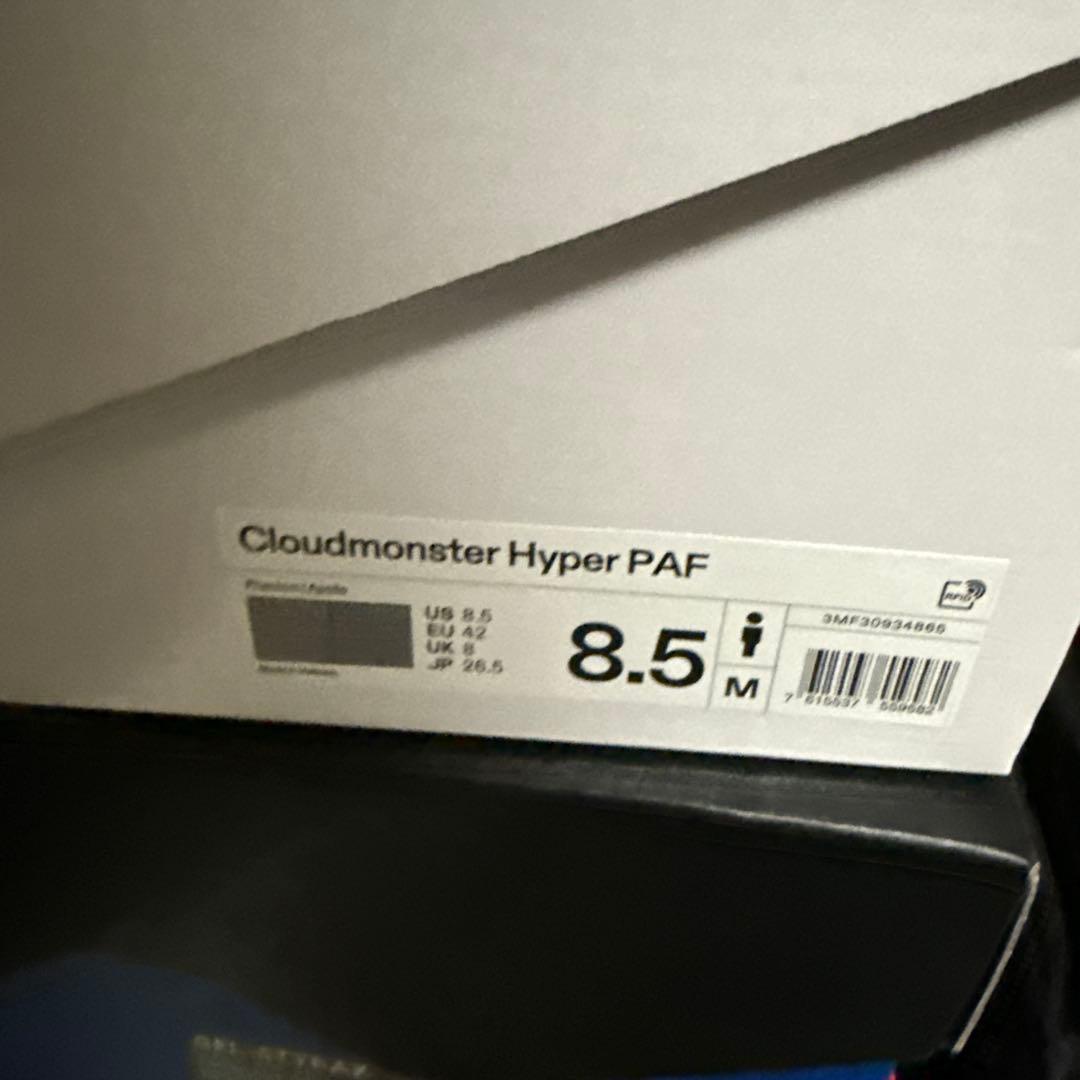 靴 paf On Cloudmonster Hyper