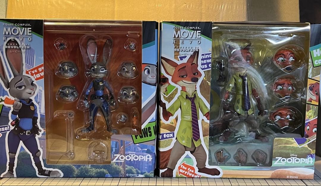 ズートピア フィギュアセット ジュディ・ホップス & ニック・ワイルド