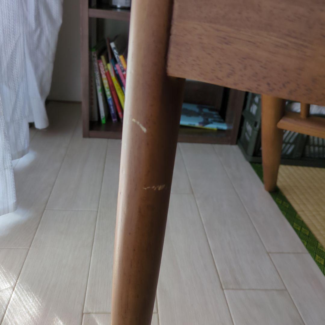 ダイニングベンチ　木製　アジアンテイスト