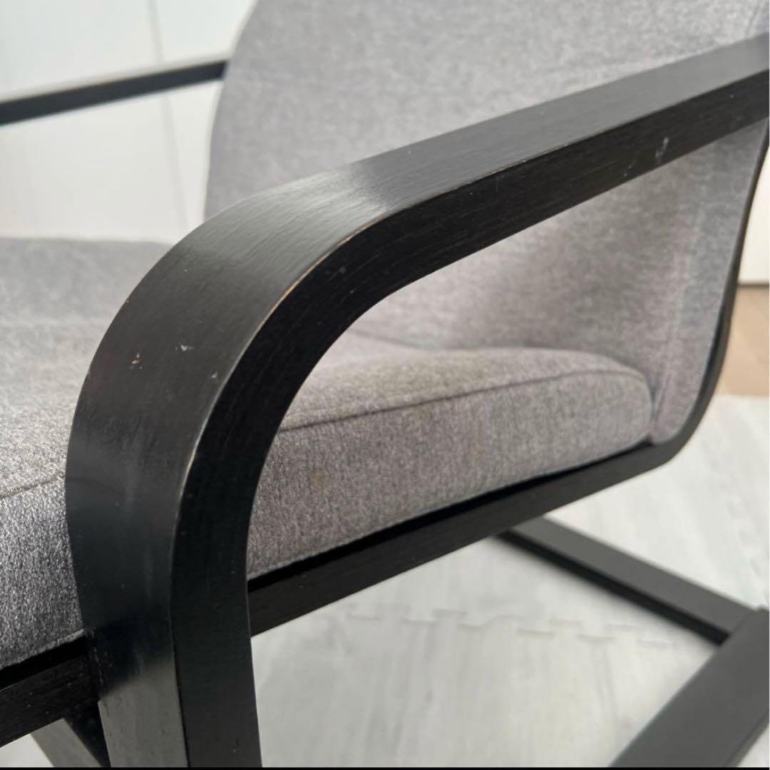 IKEA ポエング パーソナルチェア グレー