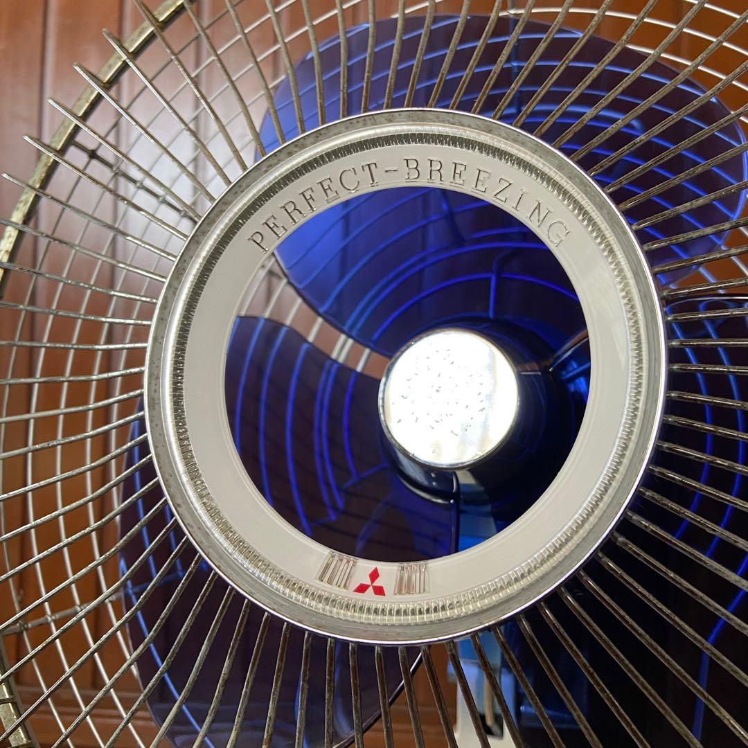 昭和レトロ　扇風機　三菱　ビンテージ　卓上扇