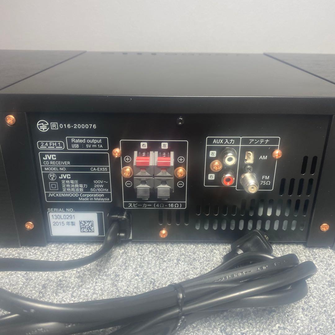 ほぼ未使用 ミニコンポ JVC EX-S5 動作確認済み