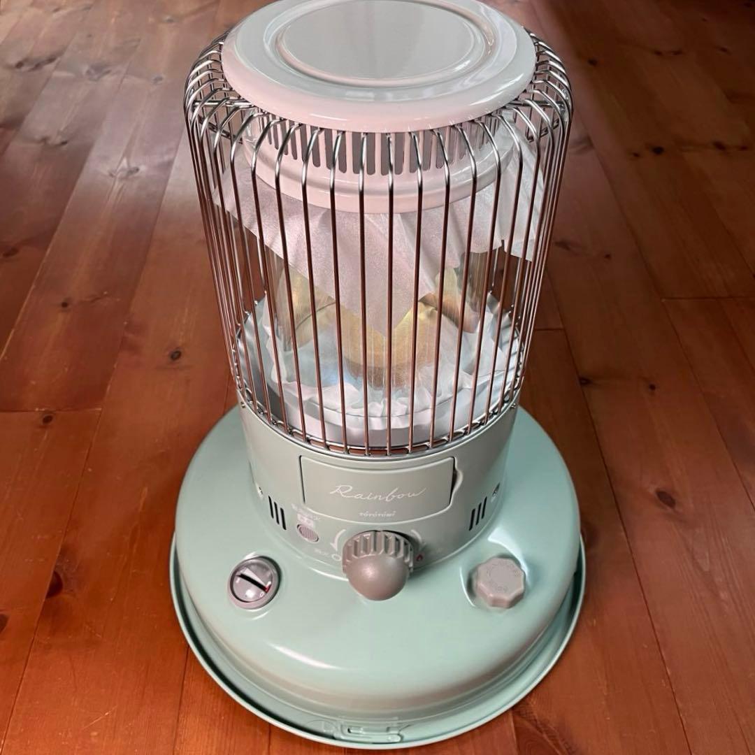 限定生産 レインボーストーブ ミントグリーン 新品 未使用 トヨトミ 保証期間有