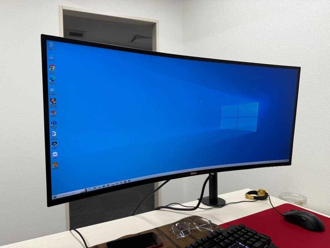 Dell モニターU3419W ゲーミングモニター中古品