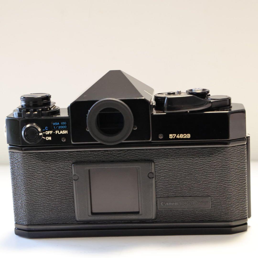Canon F-1 ブラック LAKE PLACID 1980