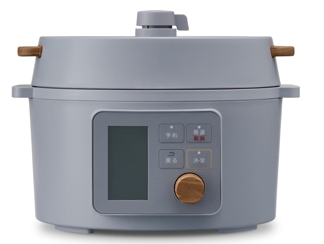 【開封・未使用】アイリスオーヤマ電気圧力鍋 KPC-MA3 3L ストーングレー