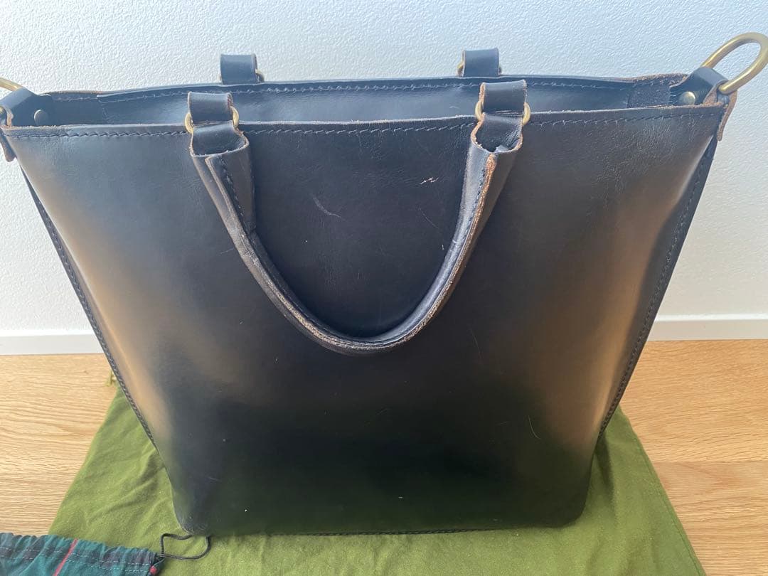 Glen ジップショルダートートバッグ